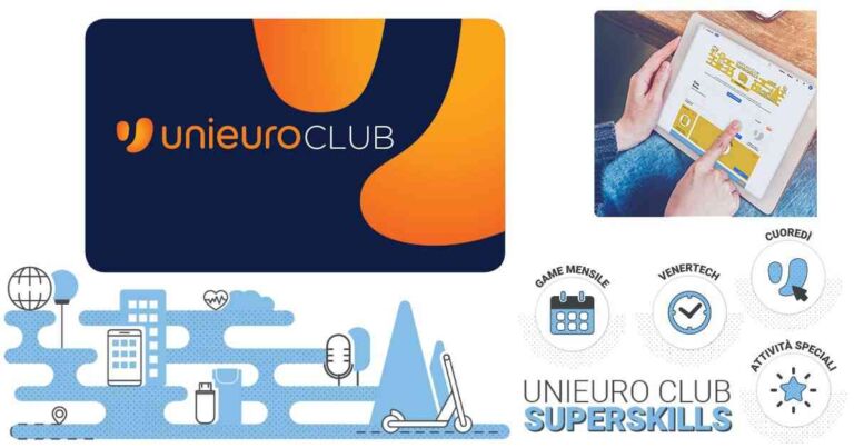 Carta Unieuro Club: come funziona il programma fedeltà tra SuperSkills, saldo punti e sconti