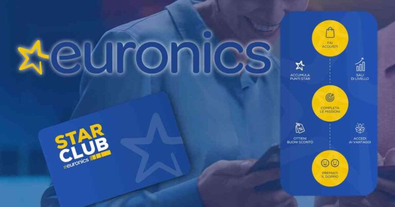 Cos'è Euronics Star club e come funziona il programma fedeltà con la raccolta punti