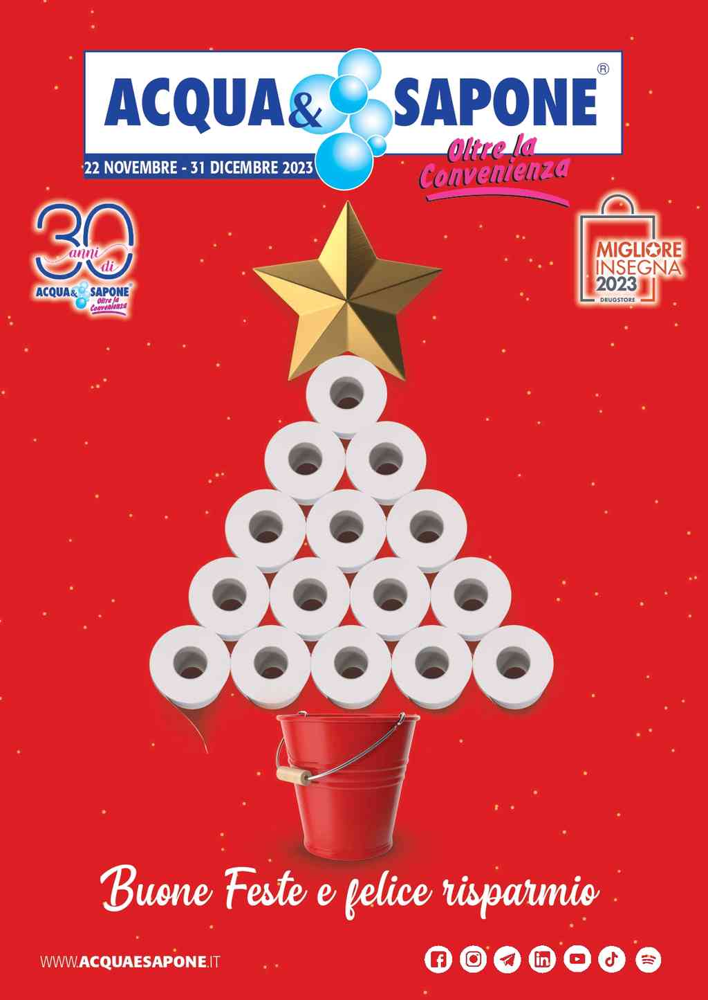 olantino Acqua e Sapone Toscana dal 22 novembre 2023