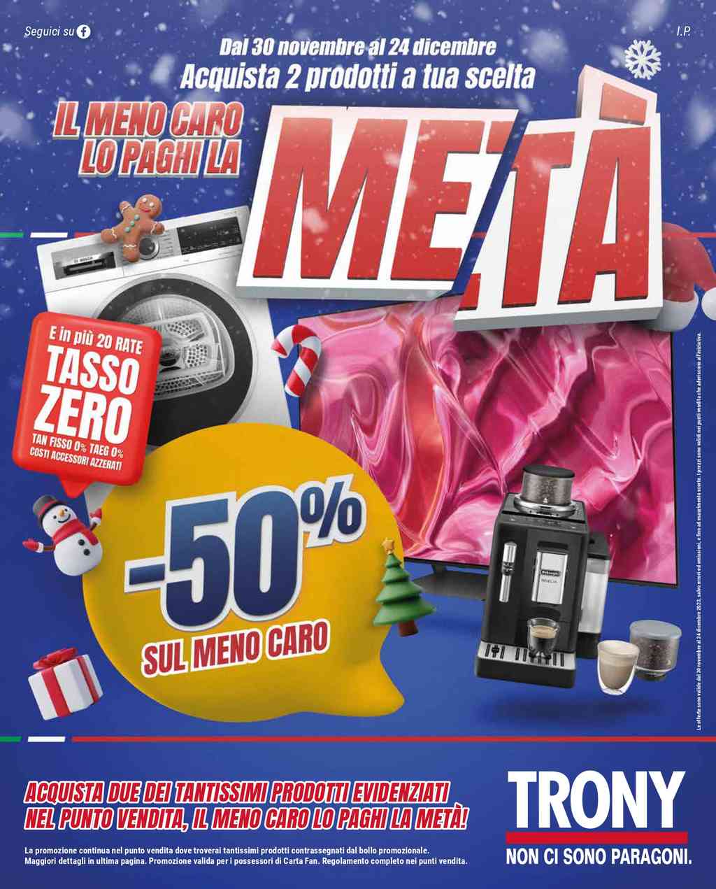 Volantino Trony dal 30 novembre al 24 dicembre 2023