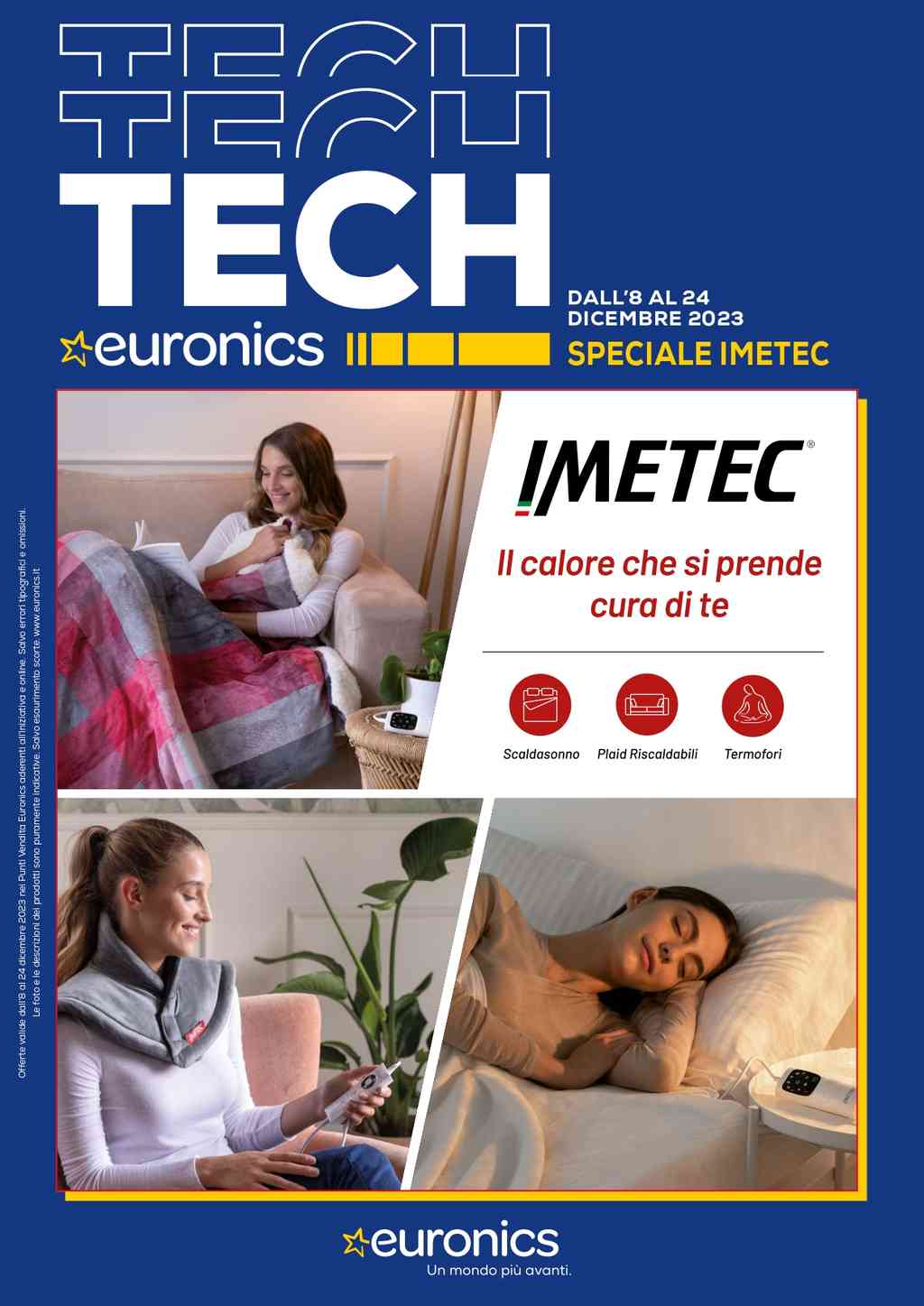 Volantino Euronics Speciale Imetec dal 8 al 24 dicembre 2023