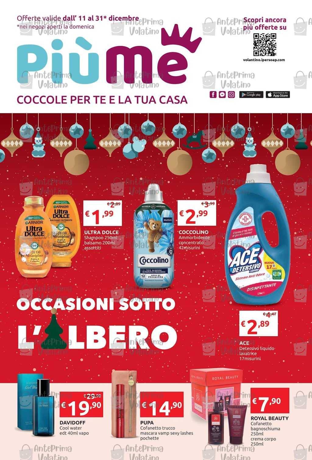 Volantino PiùMe dal 11 al 31 dicembre 2023
