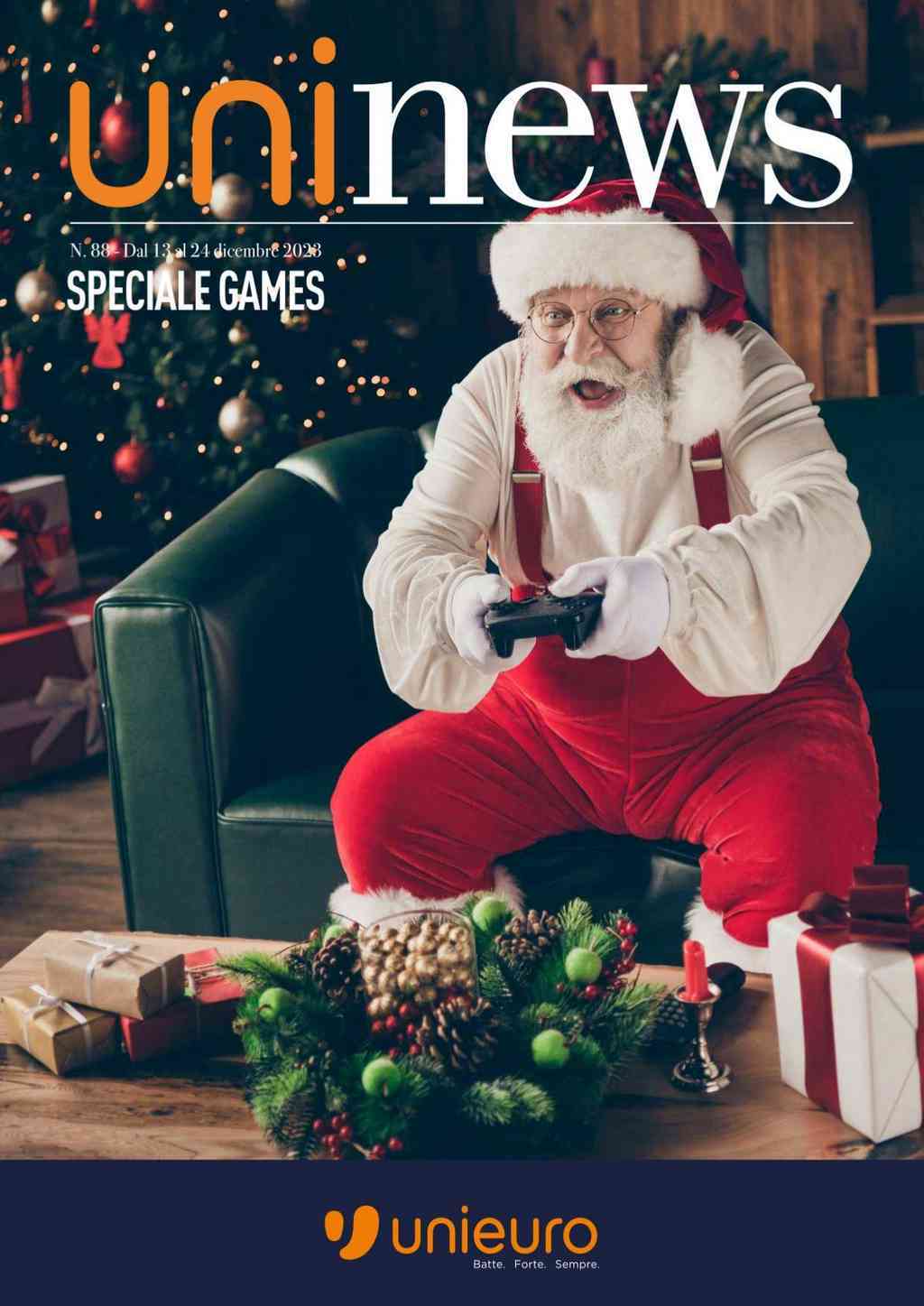 Volantino Unieuro Speciale Games dal 13 al 24 dicembre 2023