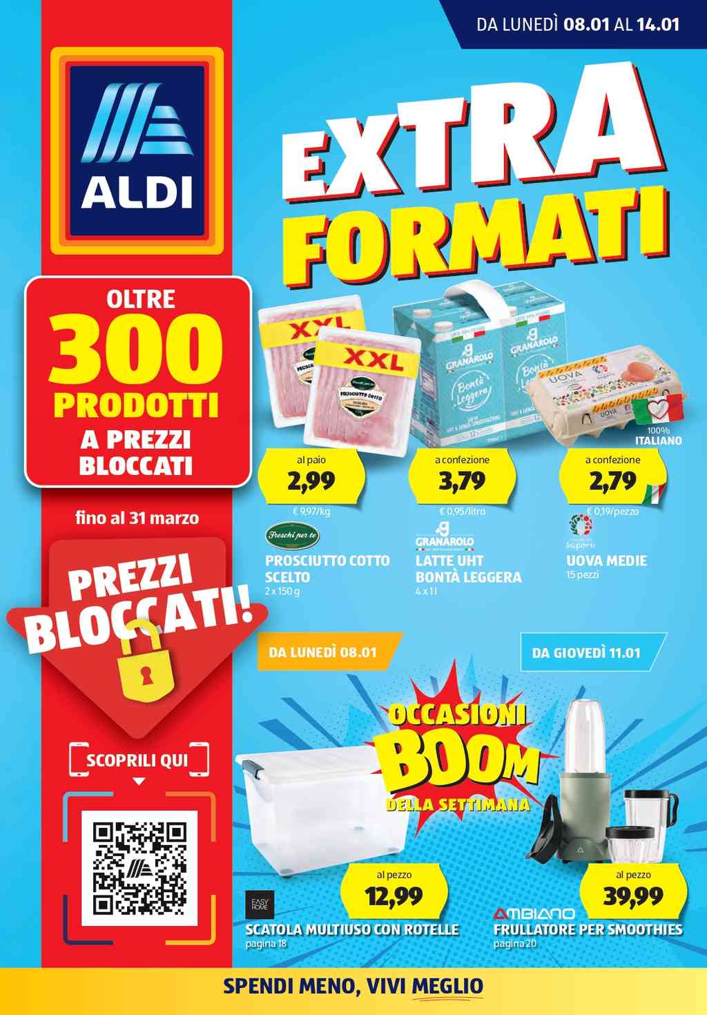 Volantino Aldi dal 8 al 14 gennaio 2024