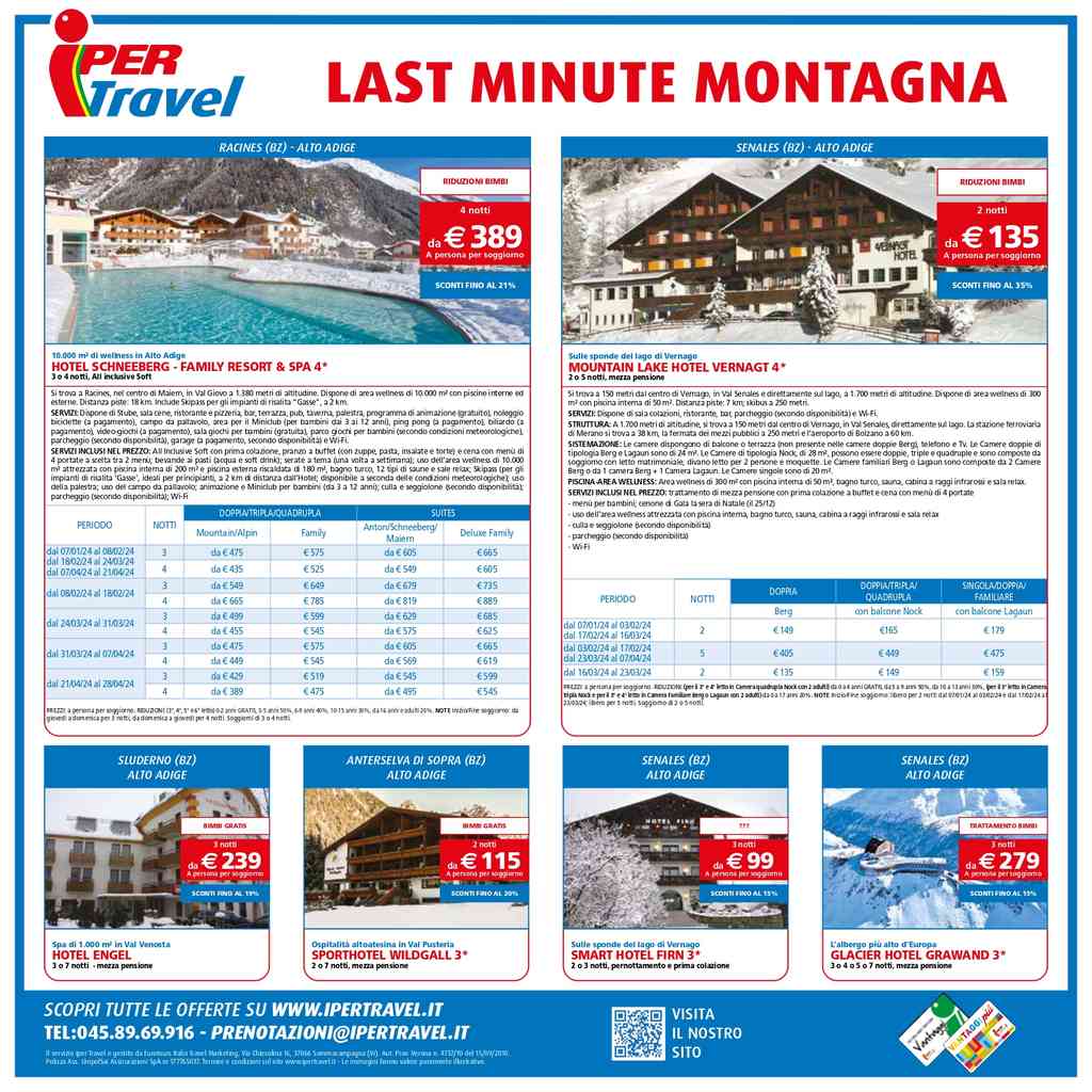 Volantino Iper Travel dal 12 al 21 gennaio 2024