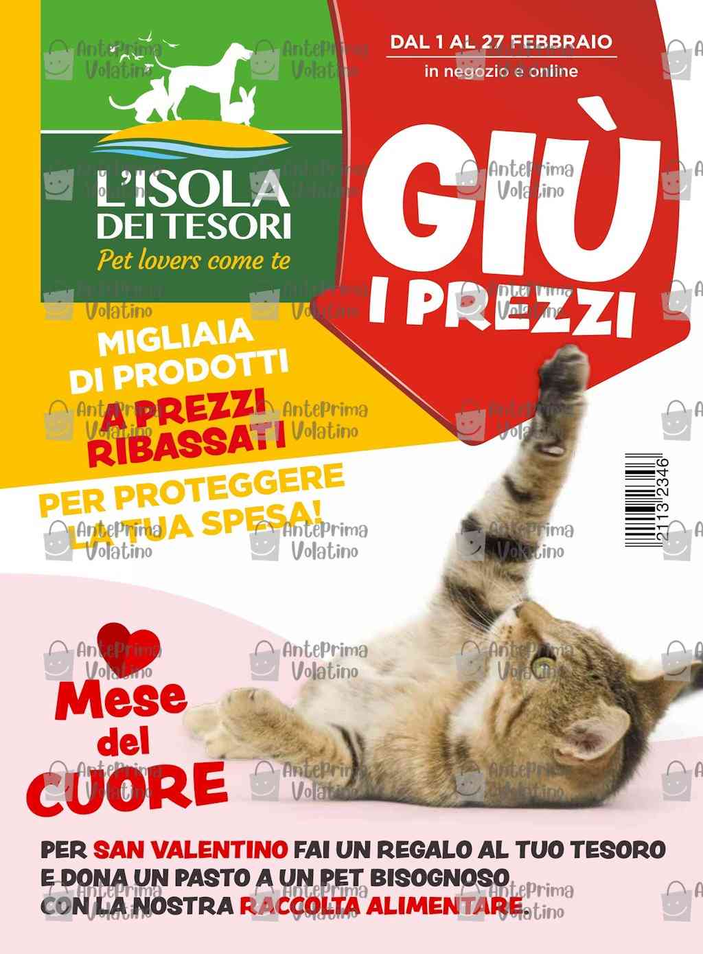 Volantino Isola dei Tesori dal 1 al 27 febbraio 2024