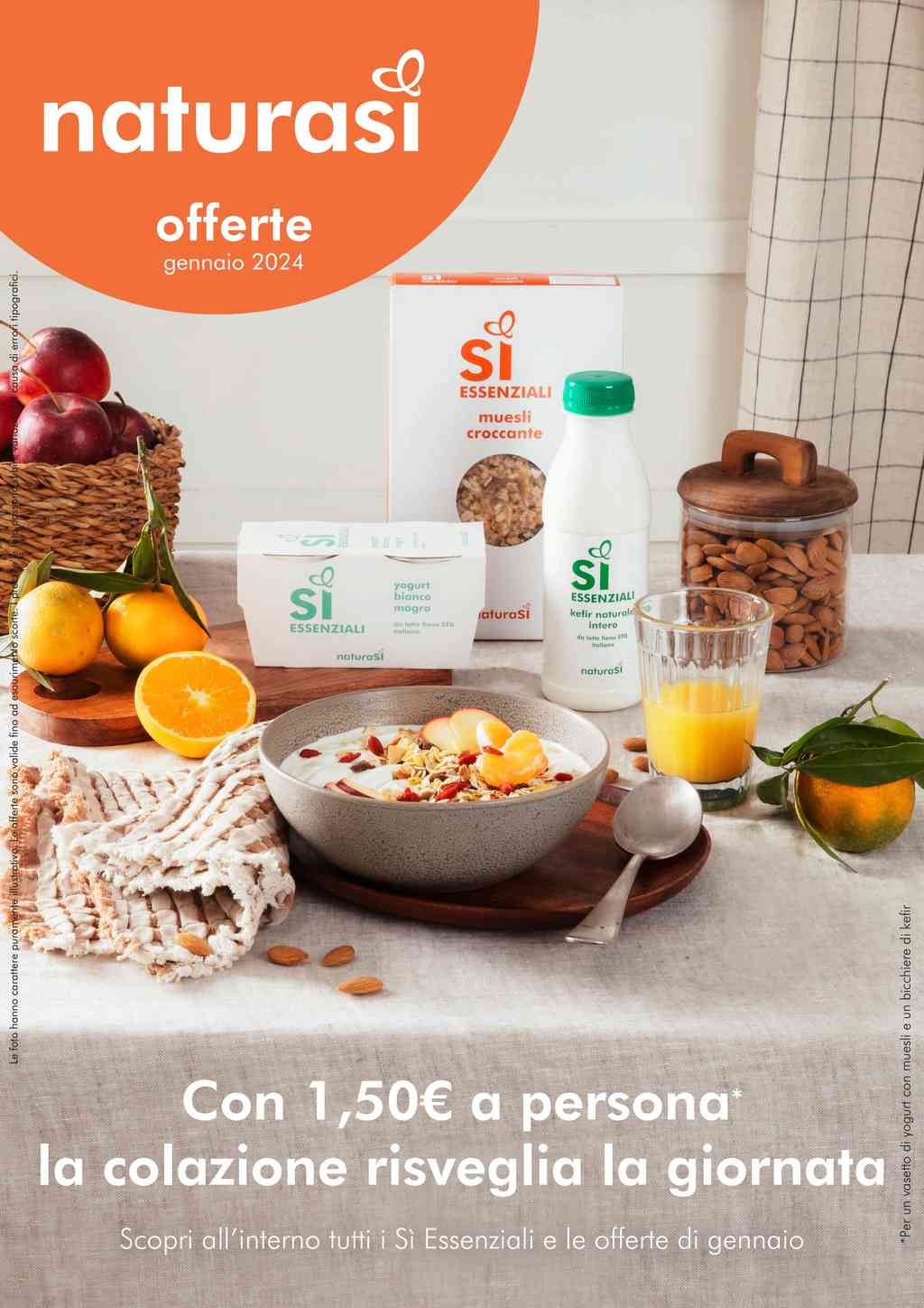 Volantino Naturasì Gennaio 2024
