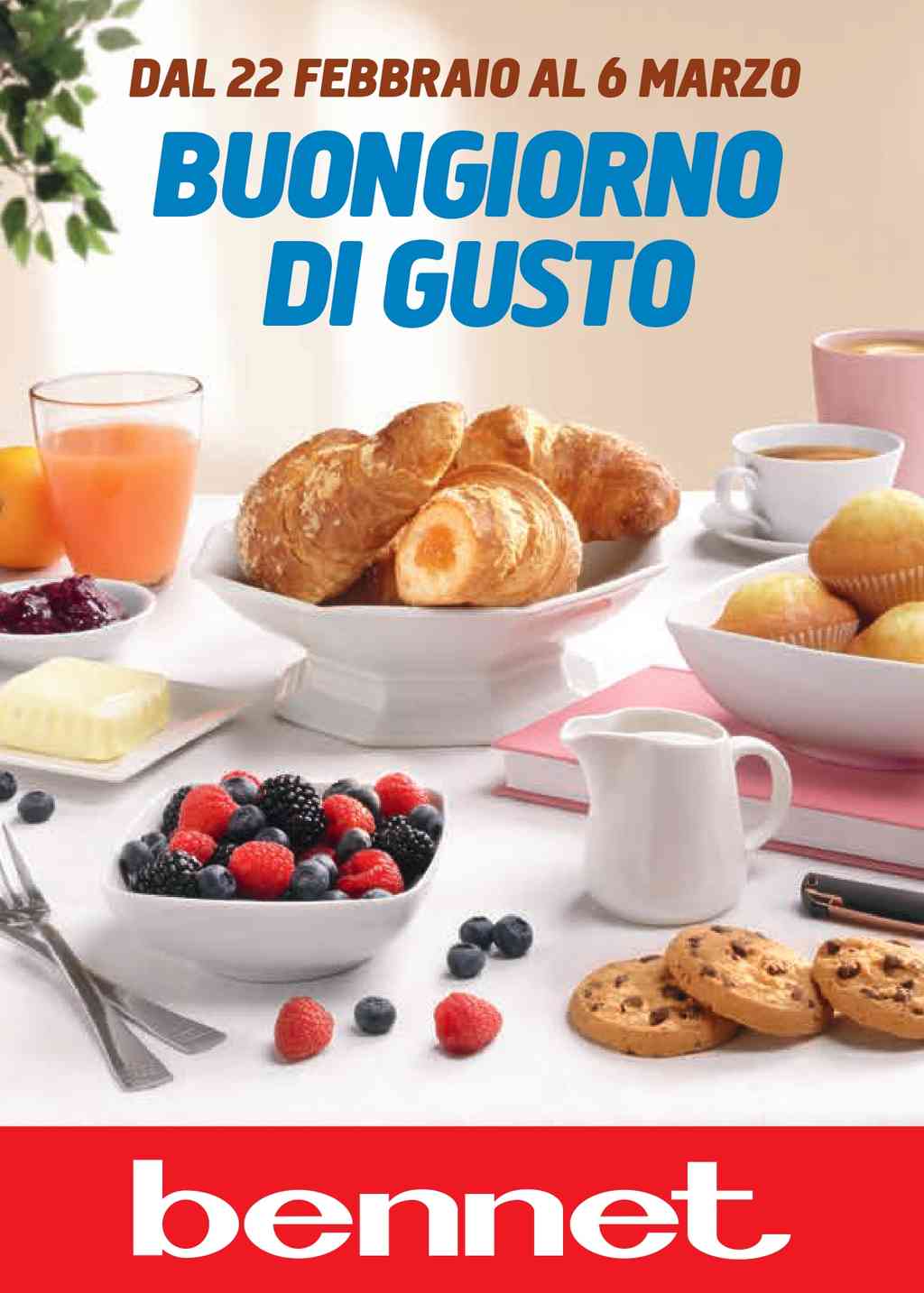 Volantino Bennet dal 22 febbraio al 6 marzo 2024