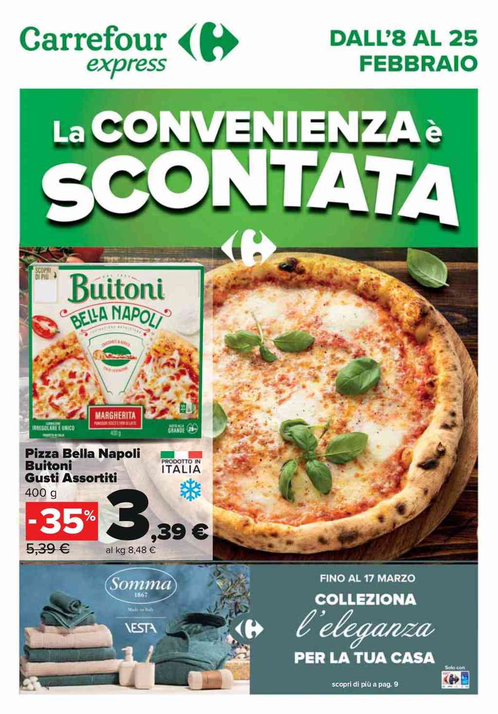 Volantino Carrefour Express dal 8 al 25 febbraio 2024