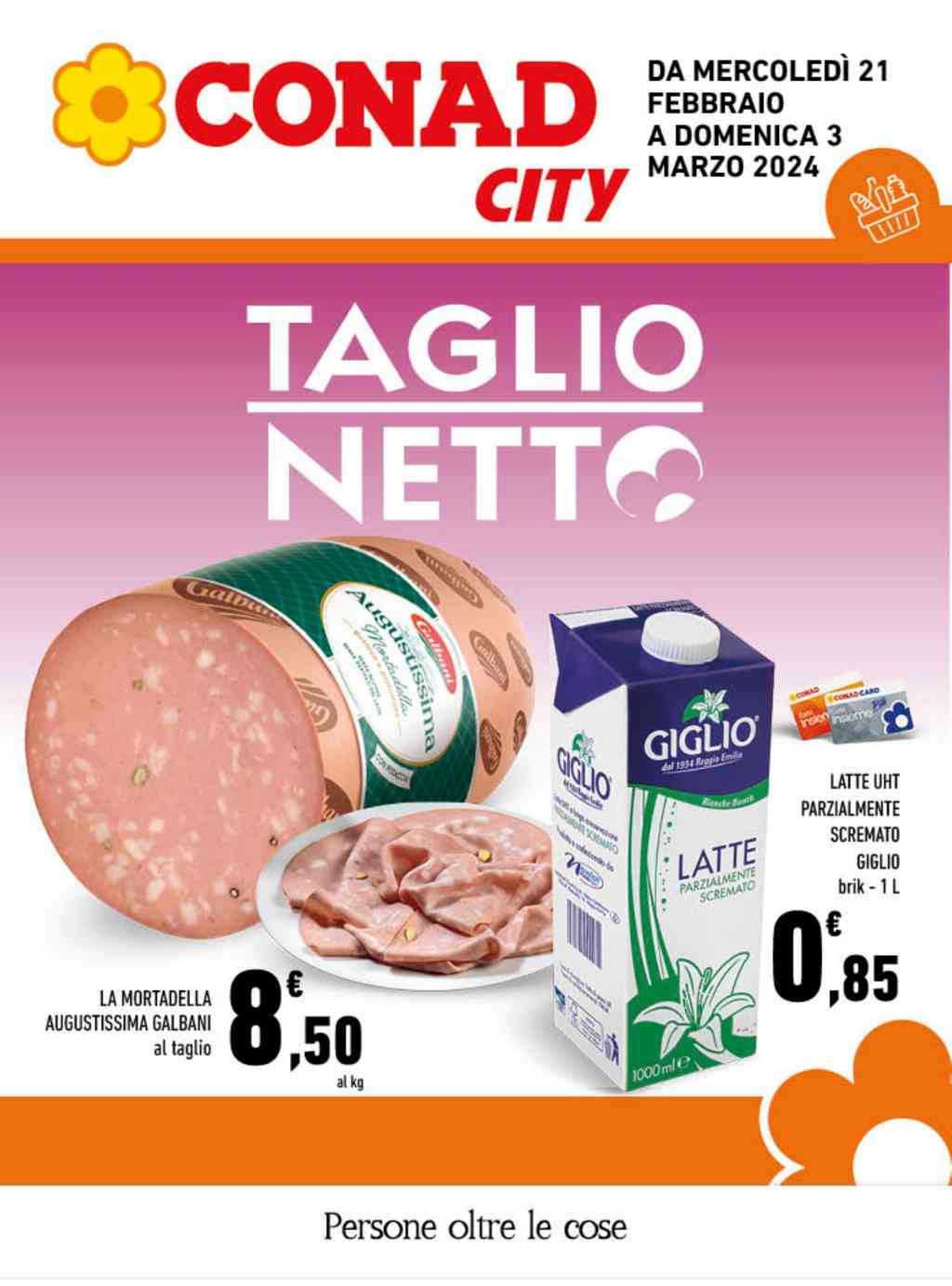 Volantino Conad City Lazio dal 21 febbraio al 3 marzo 2024