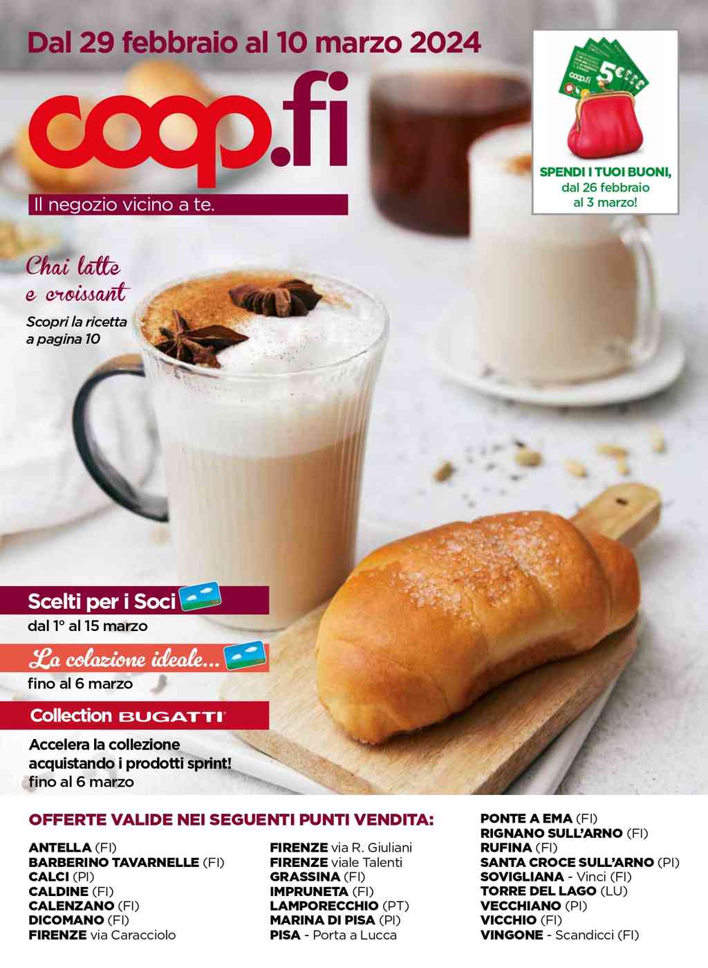 Volantino Coop Firenze dal 29 febbraio al 10 marzo 2024