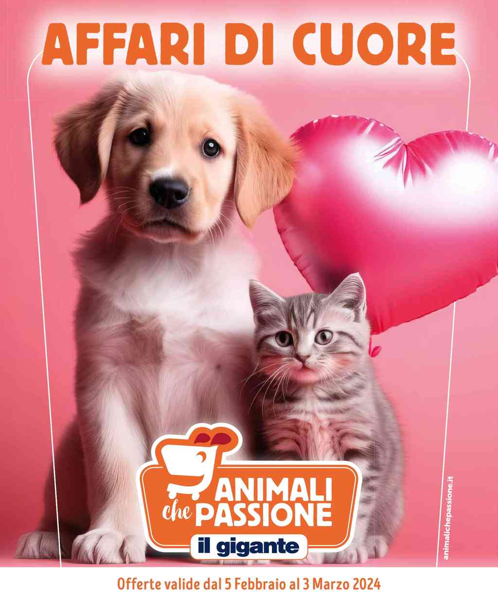 Volantino Il Gigante Animali dal 5 febbraio al 3 marzo 2024