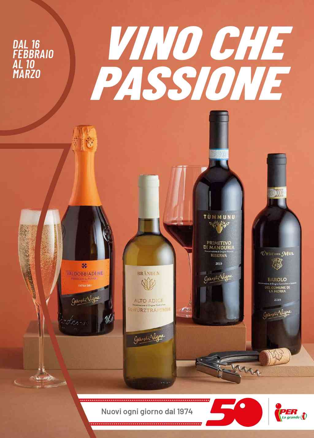 Volantino Iper Vino che Passione dal 16 febbraio al 10 marzo 2024