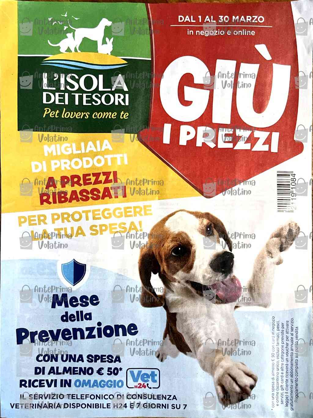 Volantino Isola dei Tesori dal 1 al 30 marzo 2024