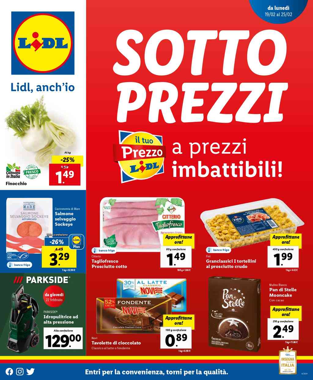 Volantino Lidl dal 19 al 25 febbraio 2024