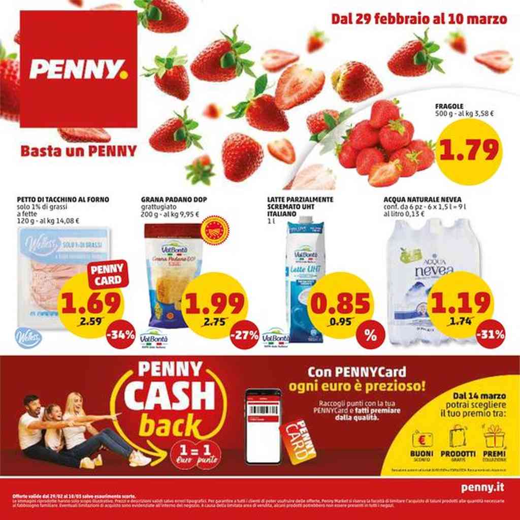 Volantino Penny dal 29 febbraio al 10 marzo 2024