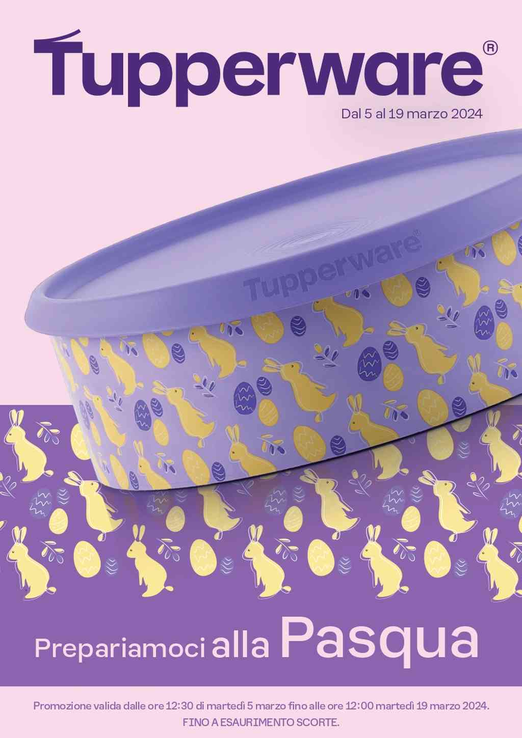 Catalogo Tupperware Pasqua dal 5 al 19 marzo 2024