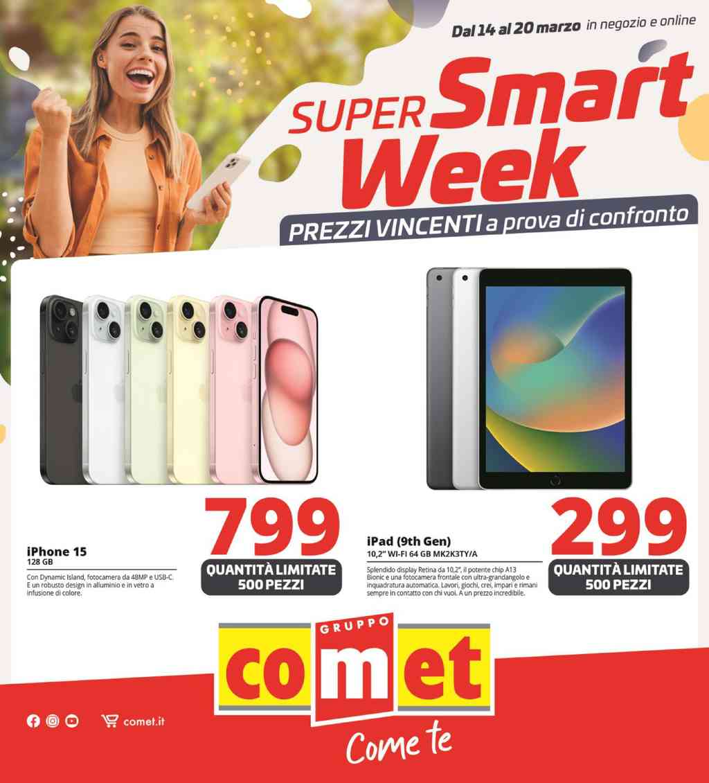 Volantino Comet dal 14 al 20 marzo 2024