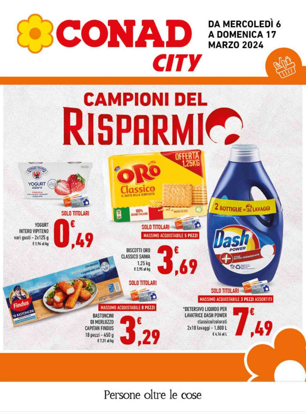 Volantino Conad City Campania dal 6 al 17 marzo 2024