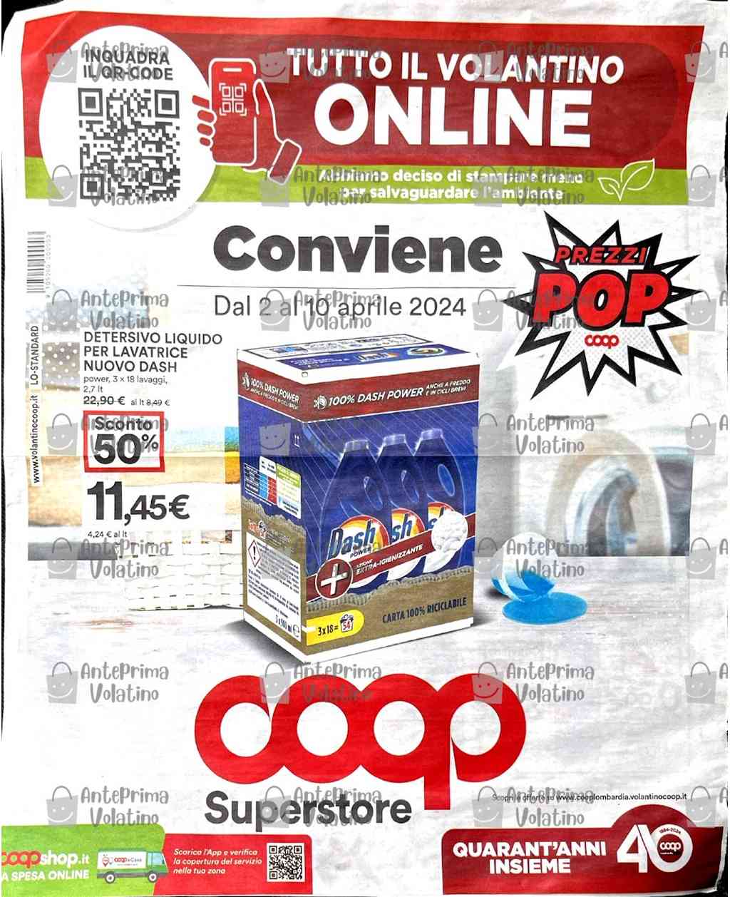 Volantino Coop dal 2 al 10 aprile 2024