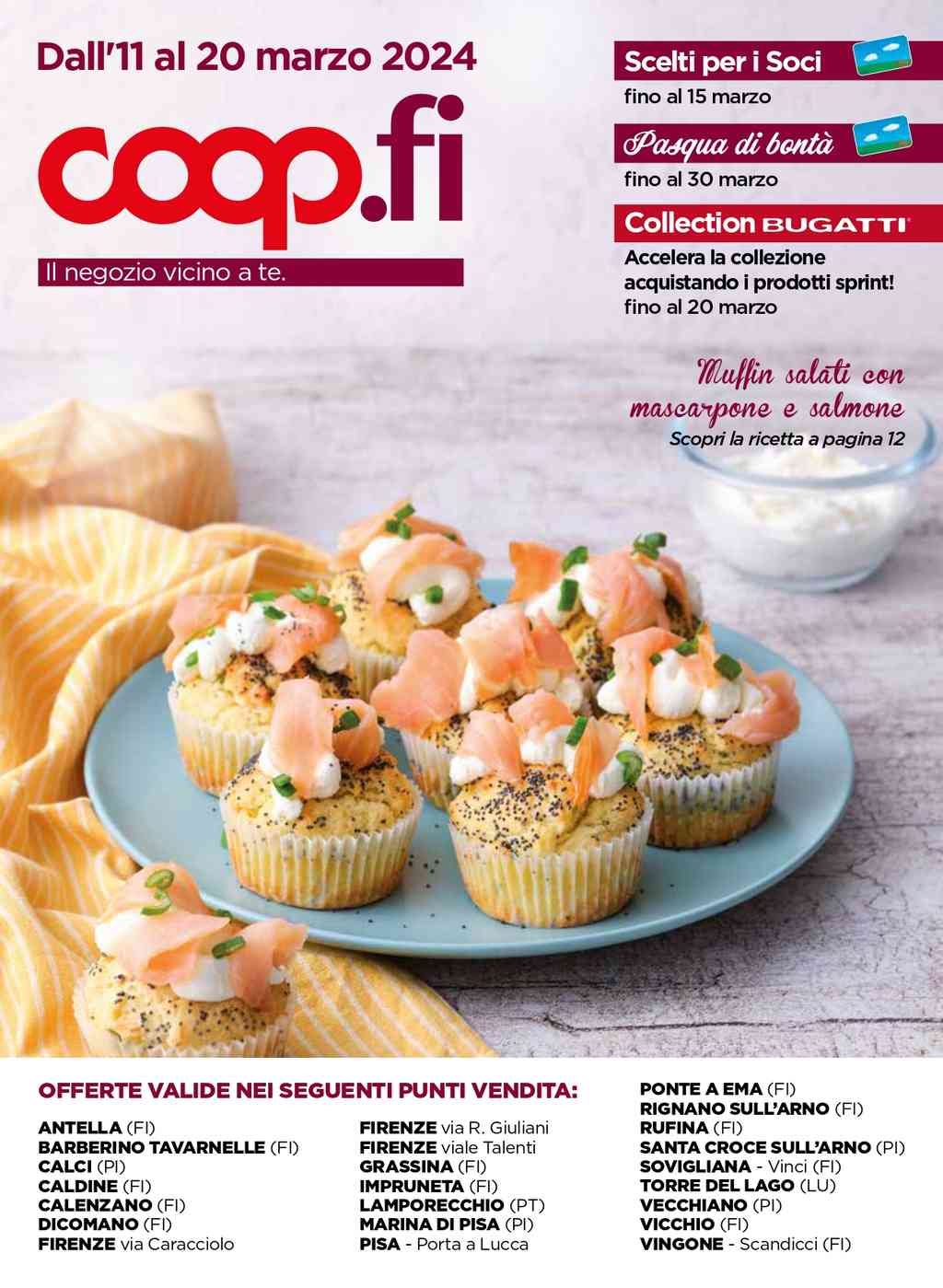 Volantino Coop Firenze dal 11 al 20 marzo 2024
