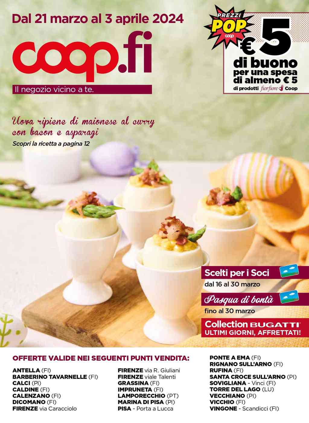 Volantino Coop Firenze dal 21 marzo al 3 aprile 2024