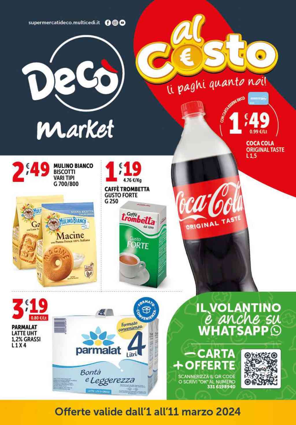Volantino Decò Market dal 1 al 11 marzo 2024