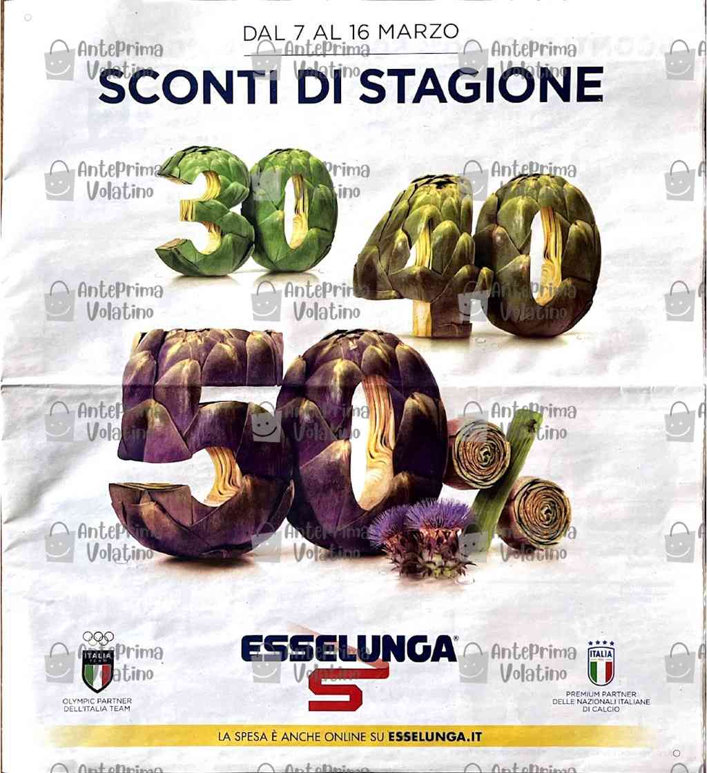Volantino Esselunga dal 7 al 16 marzo 2024
