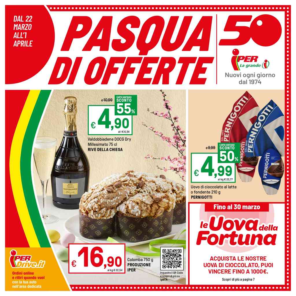 Volantino Iper dal 22 marzo al 1 aprile 2024