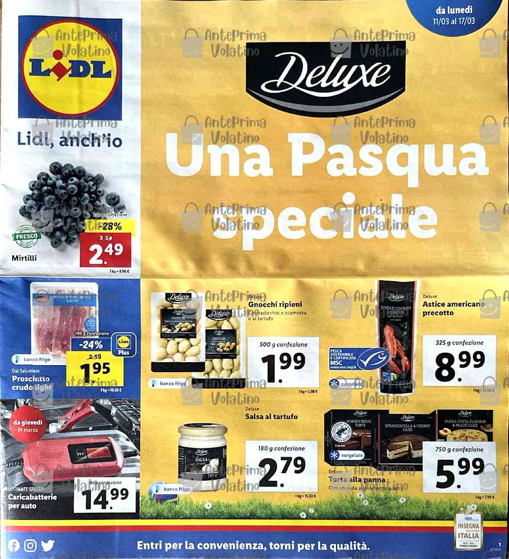 Volantino Lidl dal 11 al 17 marzo 2024