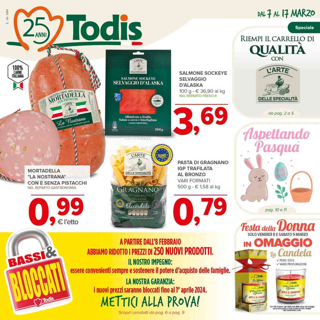 Volantino Todis dal 7 al 17 marzo 2024