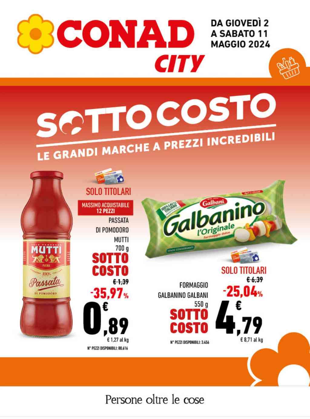 Volantino Conad City Campania dal 2 al 11 maggio 2024