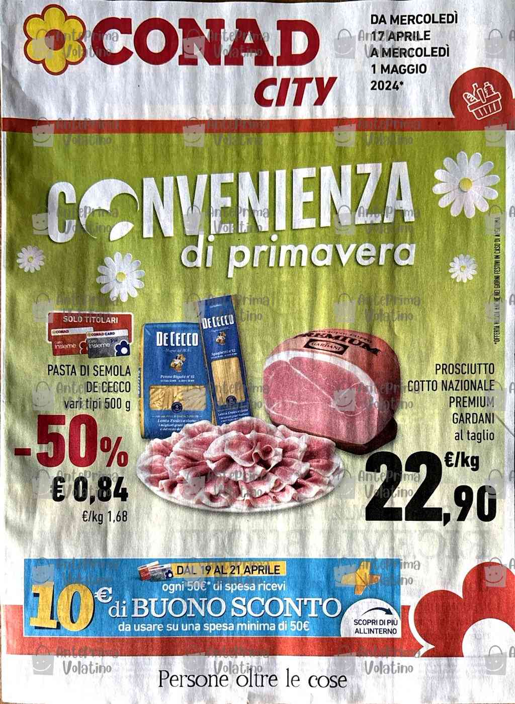 Volantino Conad City Lombardia dal 17 aprile al 1 maggio 2024