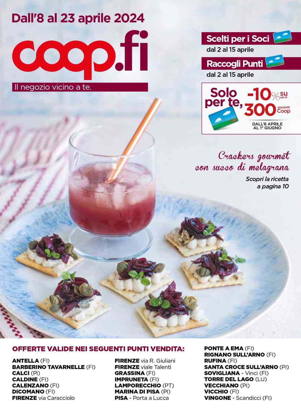 Volantino Coop Firenze dal 8 al 23 aprile 2024