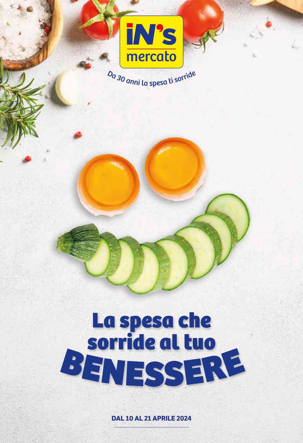 Volantino In’s Mercato dal 10 al 21 aprile 2024