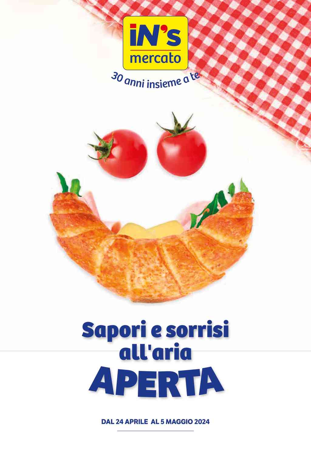 Volantino In’s Mercato dal 24 aprile al 5 maggio 2024