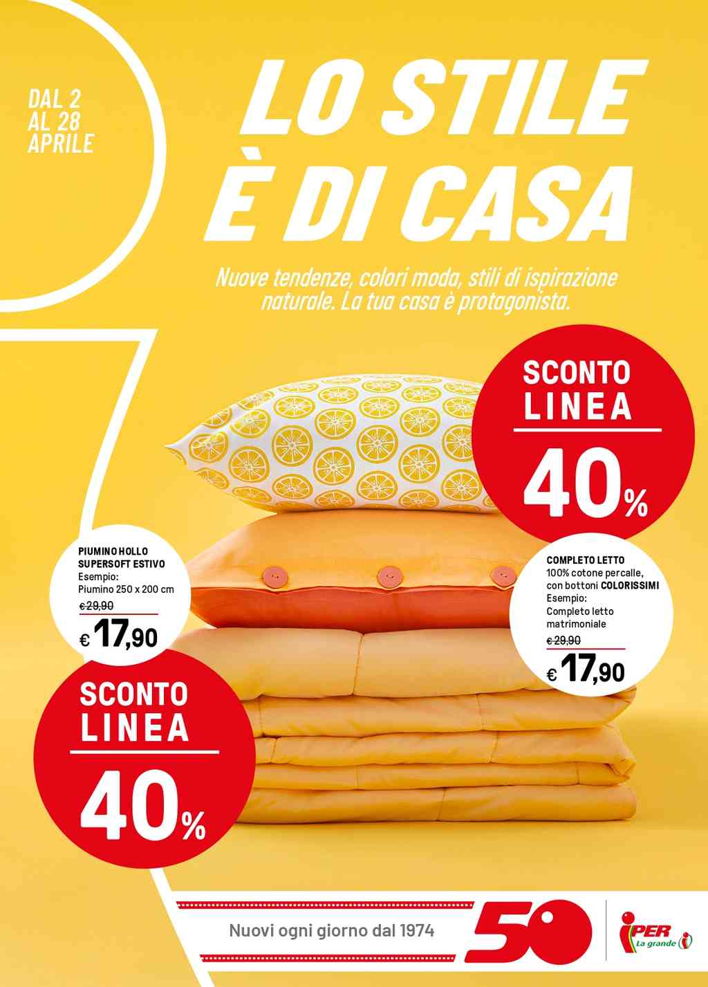 Volantino Iper Casa dal 2 al 28 aprile 2024