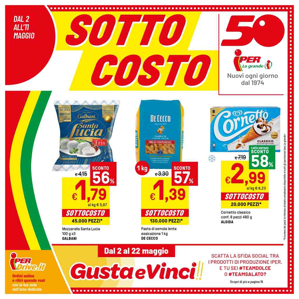 Volantino Iper dal 2 al 11 maggio 2024