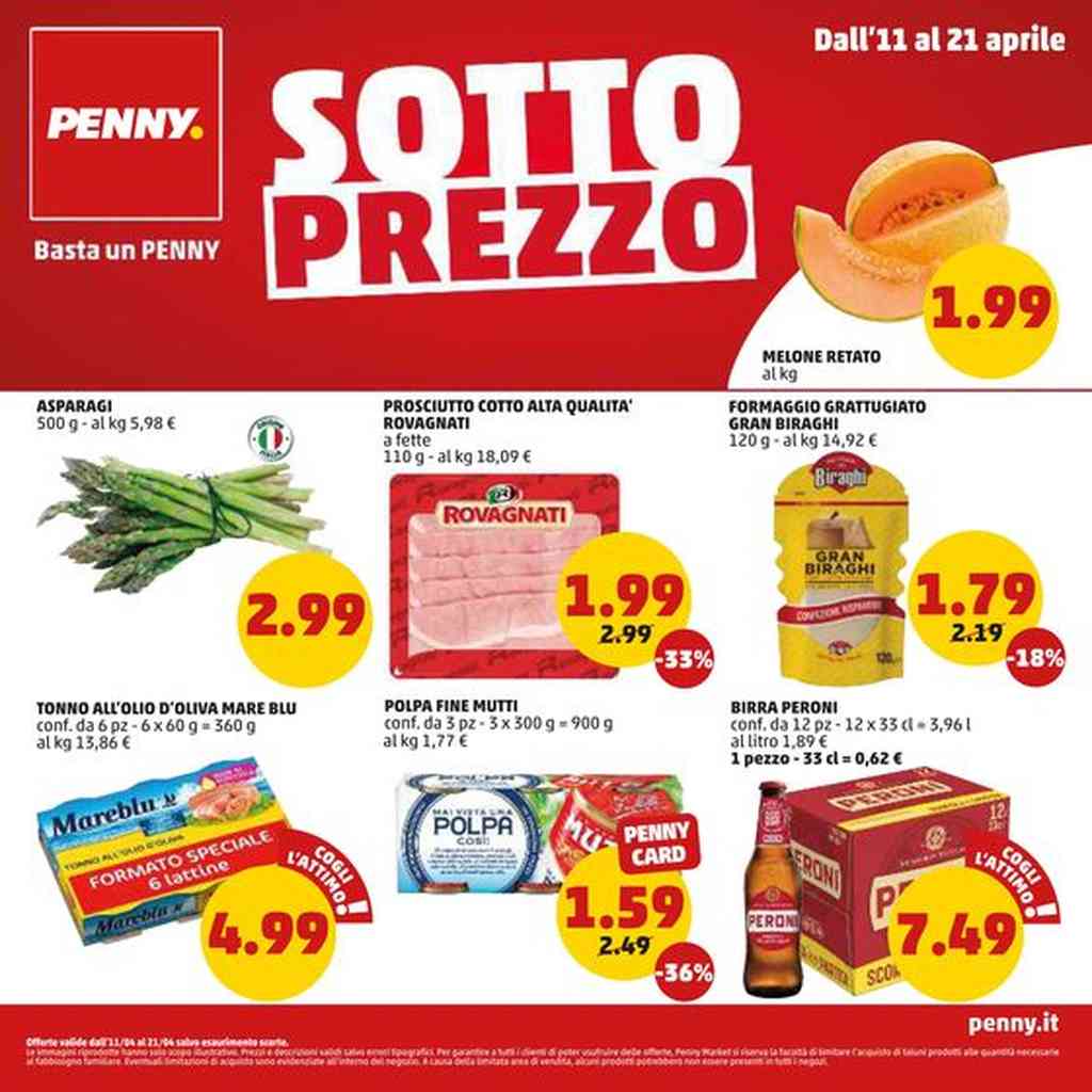 Volantino Penny dal 11 al 21 aprile 2024