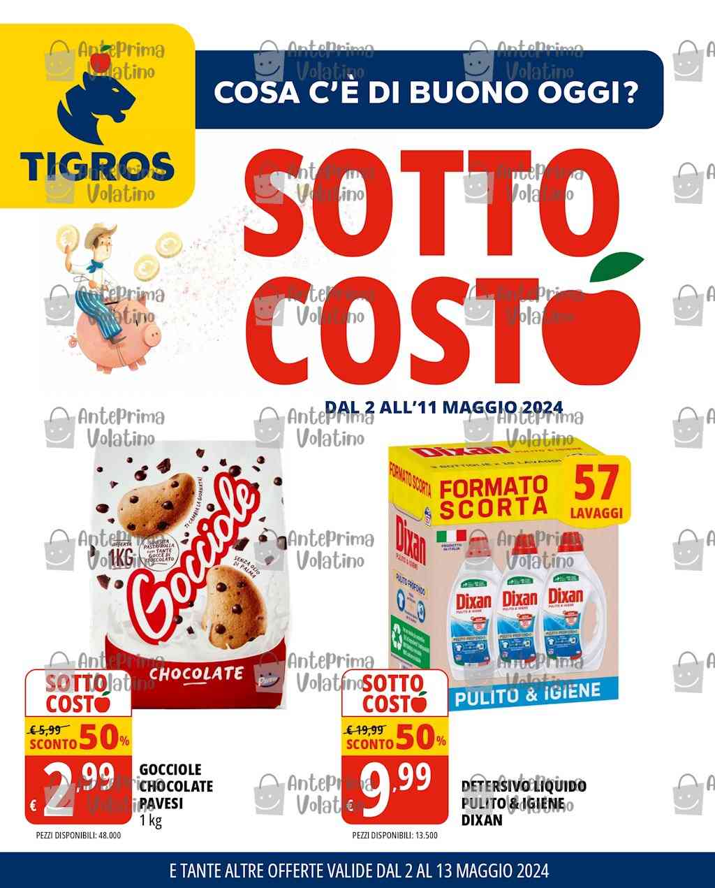 Volantino Tigros dal 2 al 13 maggio 2024