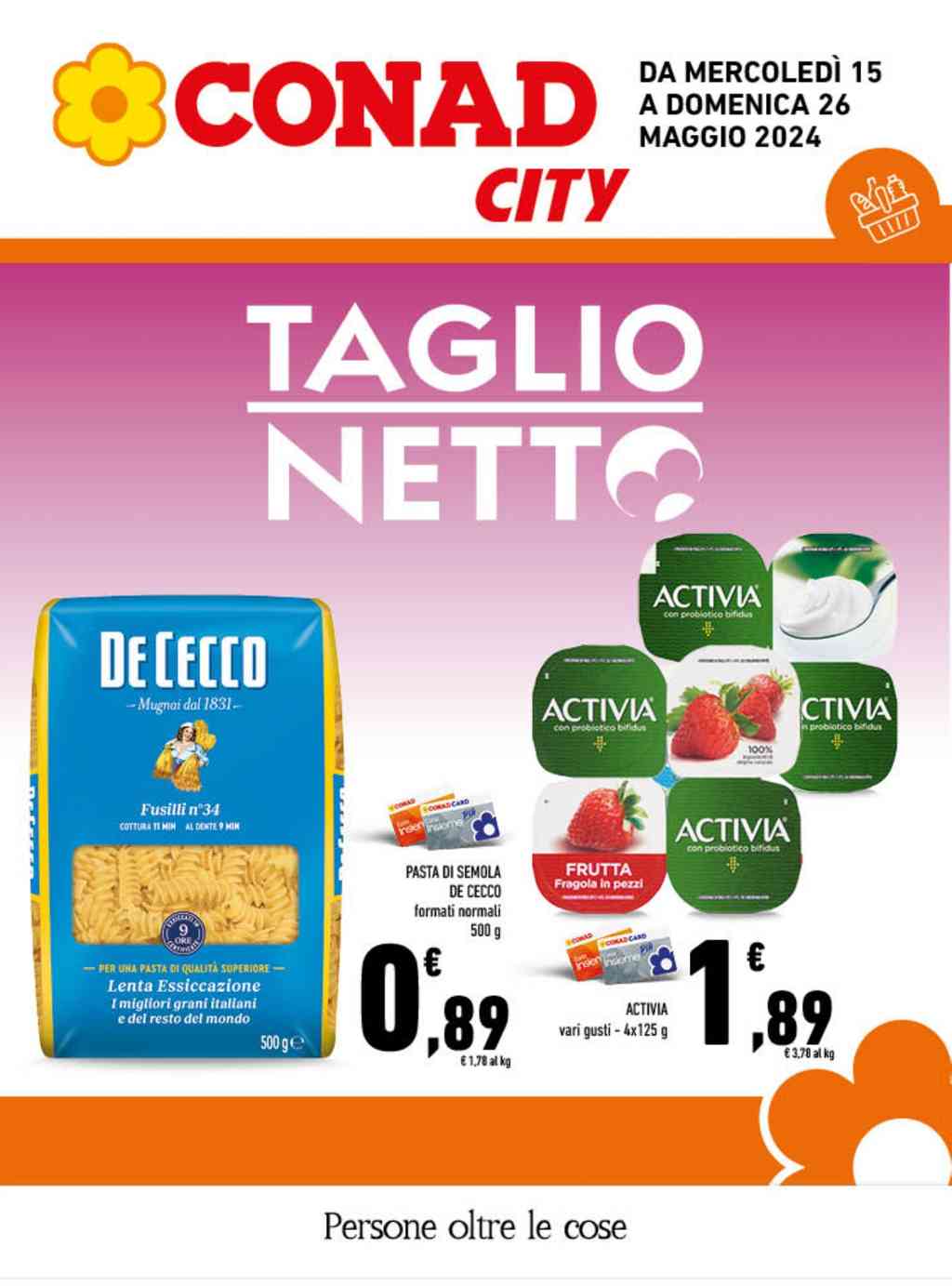 Volantino Conad City Campania dal 15 al 26 maggio 2024