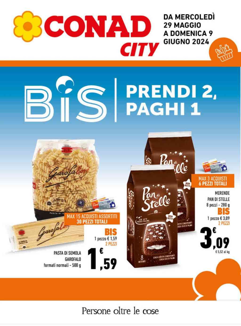 Volantino Conad City Lazio dal 29 maggio al 9 giugno 2024