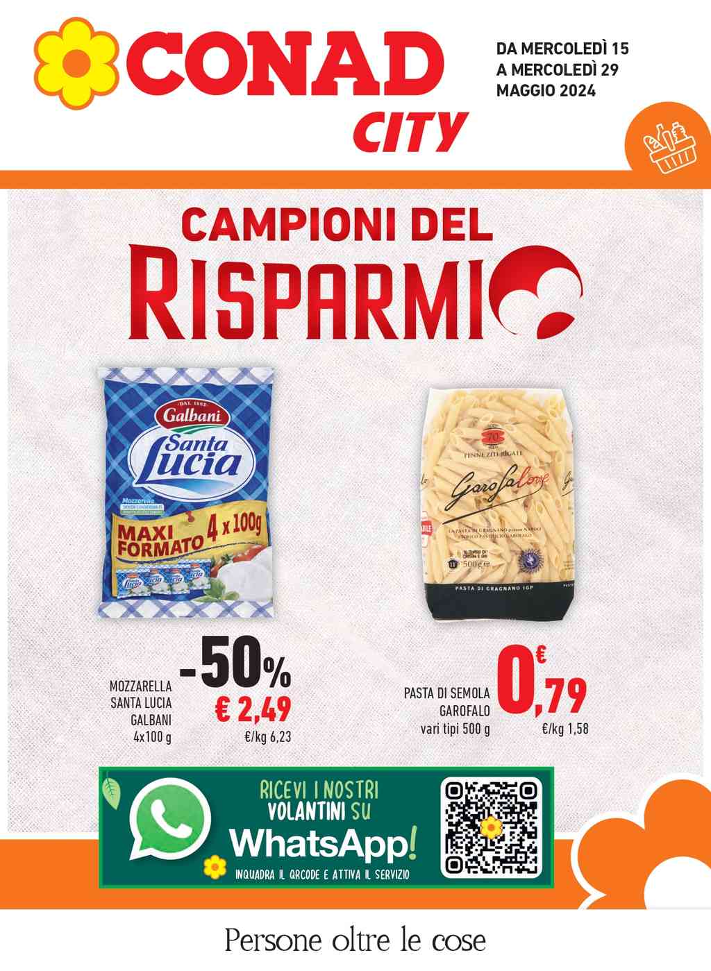 Volantino Conad City Lombardia dal 15 al 29 maggio 2024