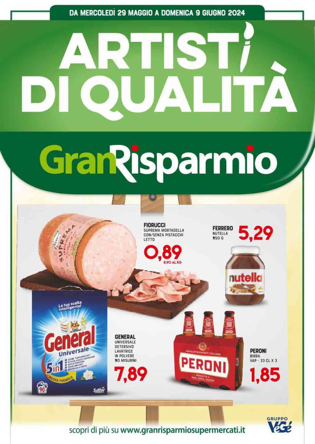 Volantino Gran Risparmio dal 29 maggio al 9 giugno 2024