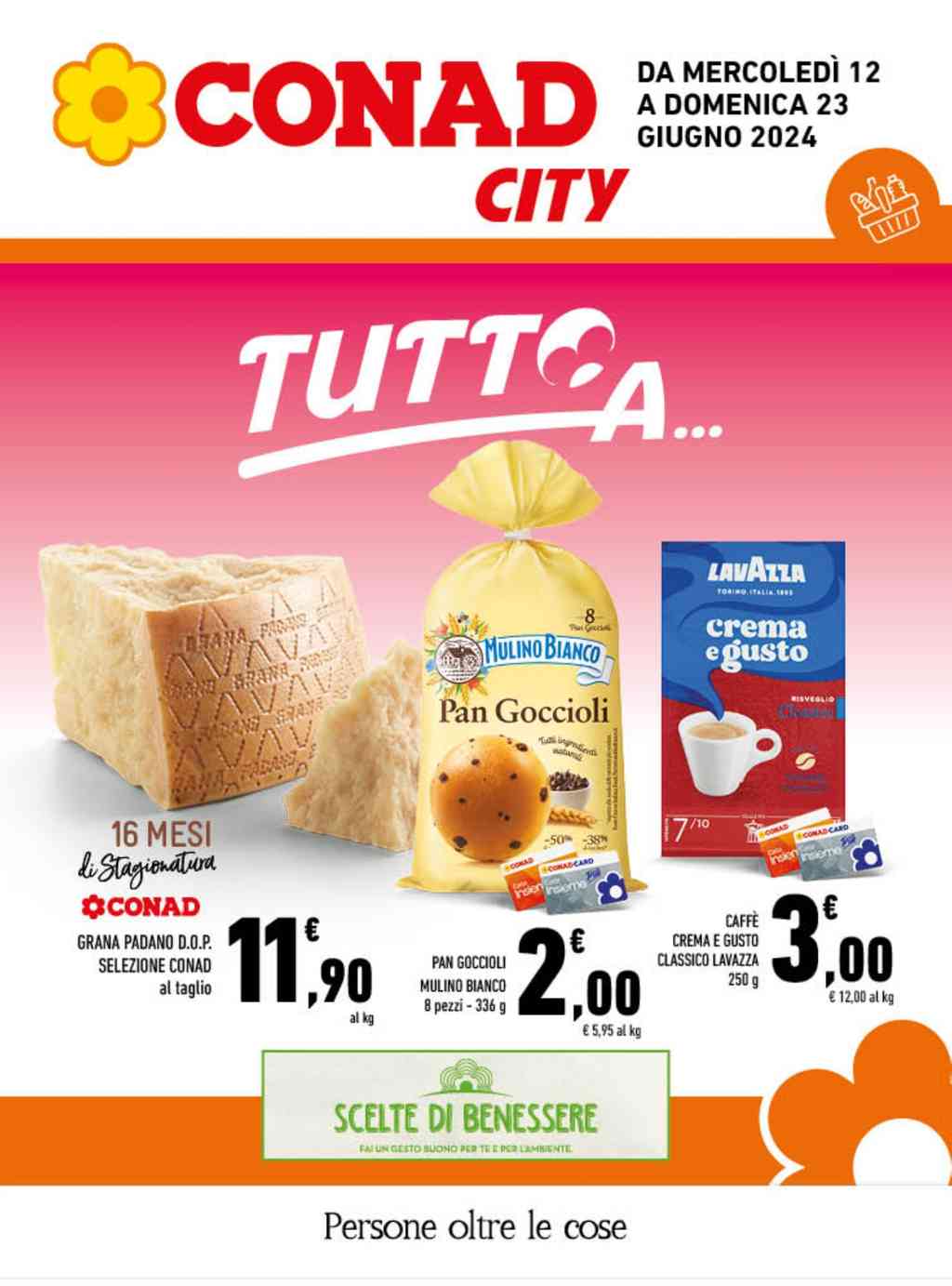 Volantino Conad City Lazio dal 12 al 23 giugno 2024