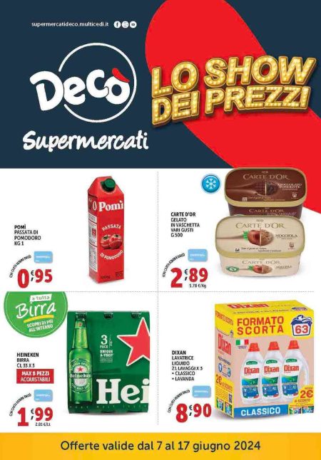 Volantino Decò Anteprima