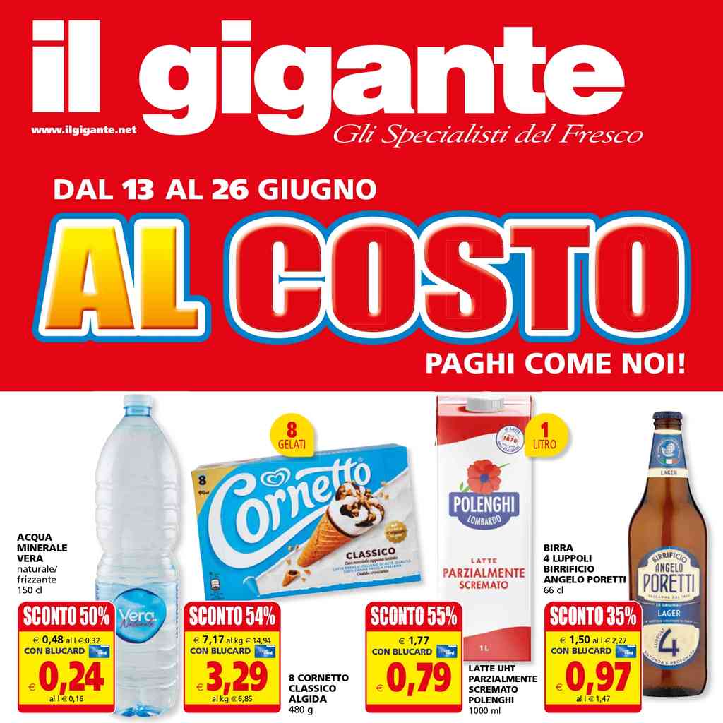 Volantino Il Gigante dal 13 giugno 2024