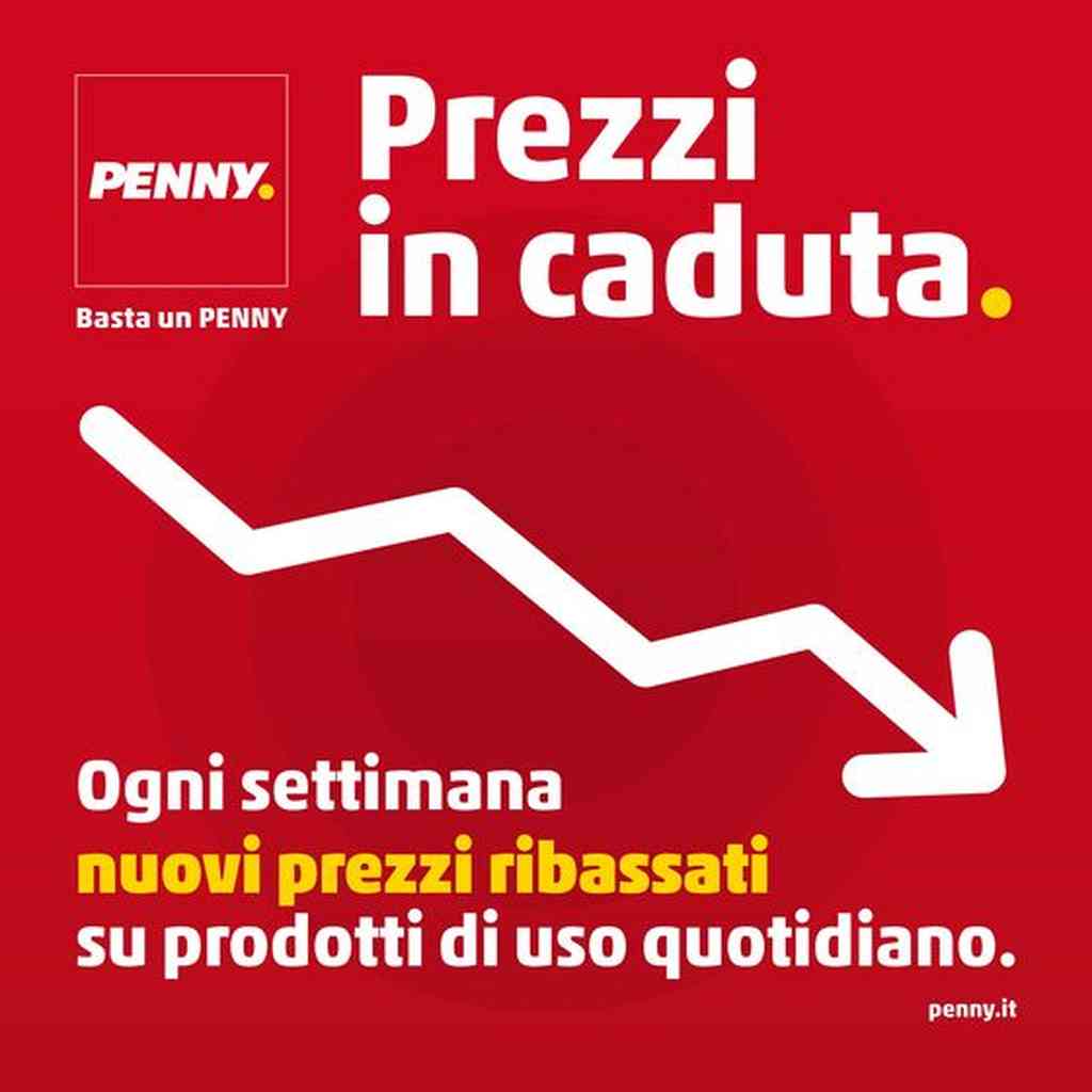 Volantino Penny Prezzi in Caduta dal 3 al 17 giugno 2024