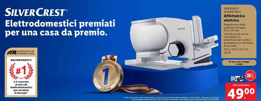 Affettatrice Elettrica Lidl