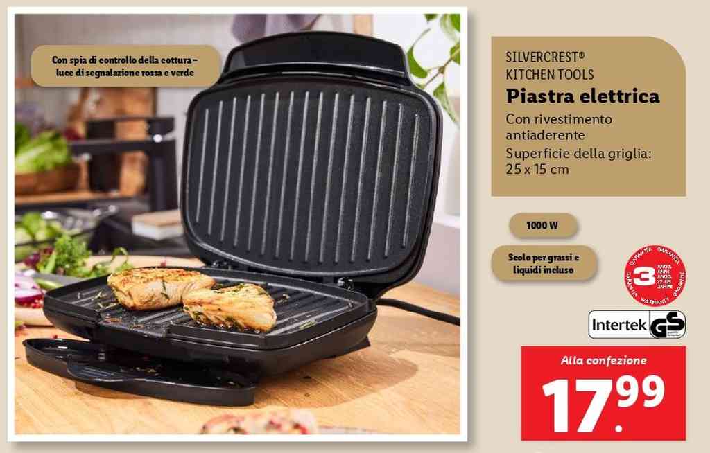 Piastra Elettrica Lidl